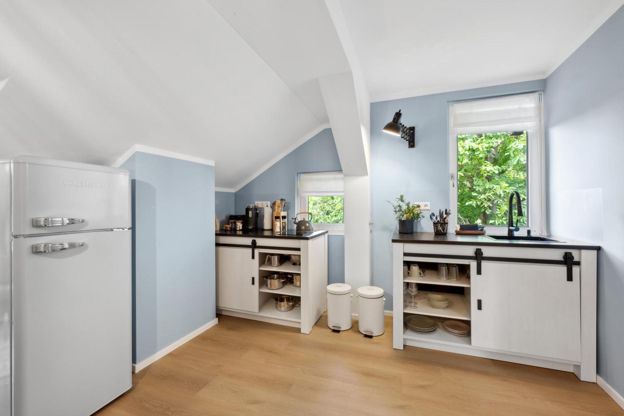 Altstadt Apartment Am Wasser Mit Parkplatz Und Grossem Garten バート・クロイツナハ エクステリア 写真